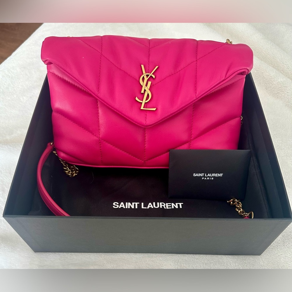 YSL Mini Bag Puffer - Sintra Sport SL  Bubblegum